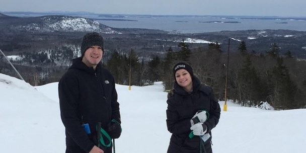top of slope