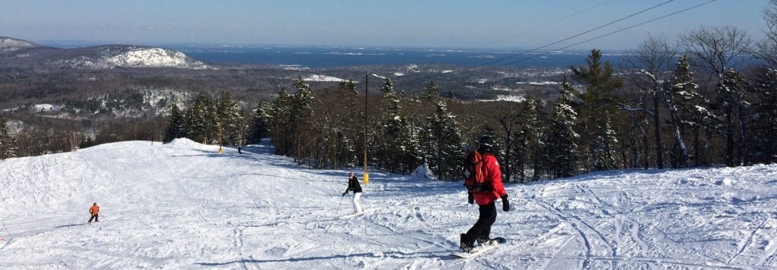 Camden Snow Bowl Ocean view